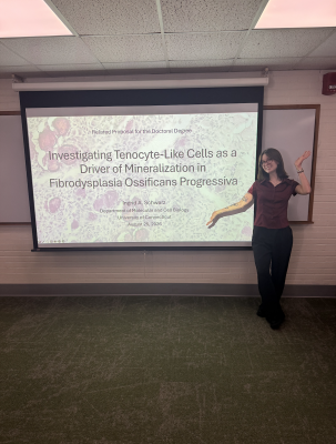 ingrid presenting